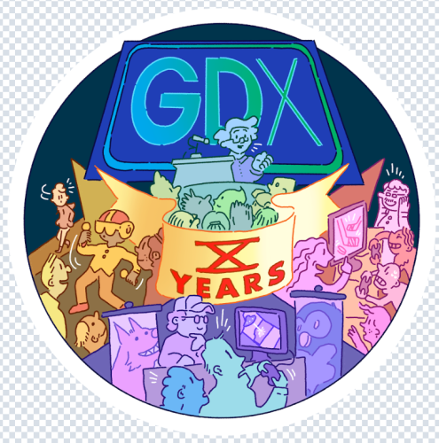 GDX sticker
